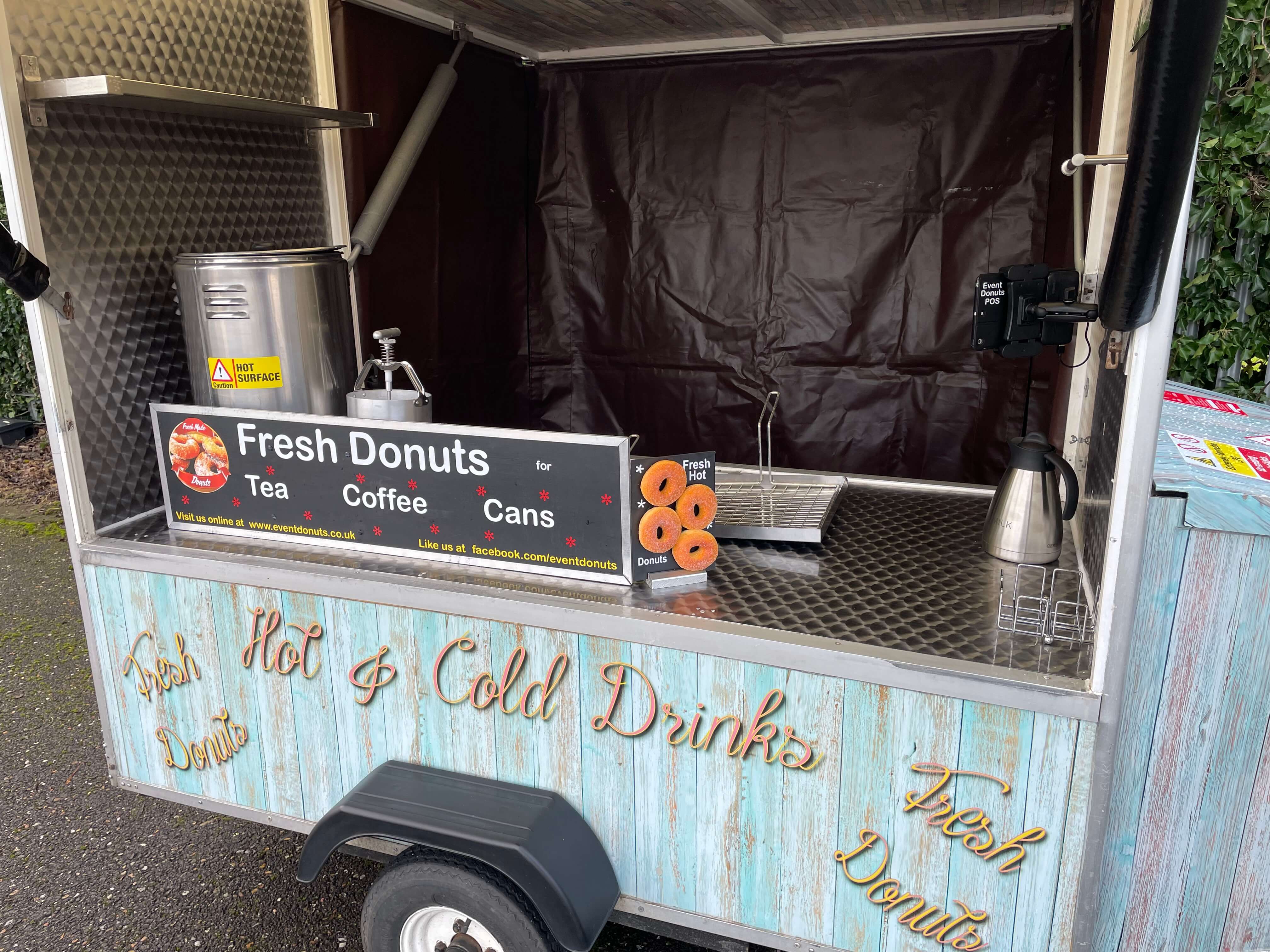 donut trailer hire around Skegness