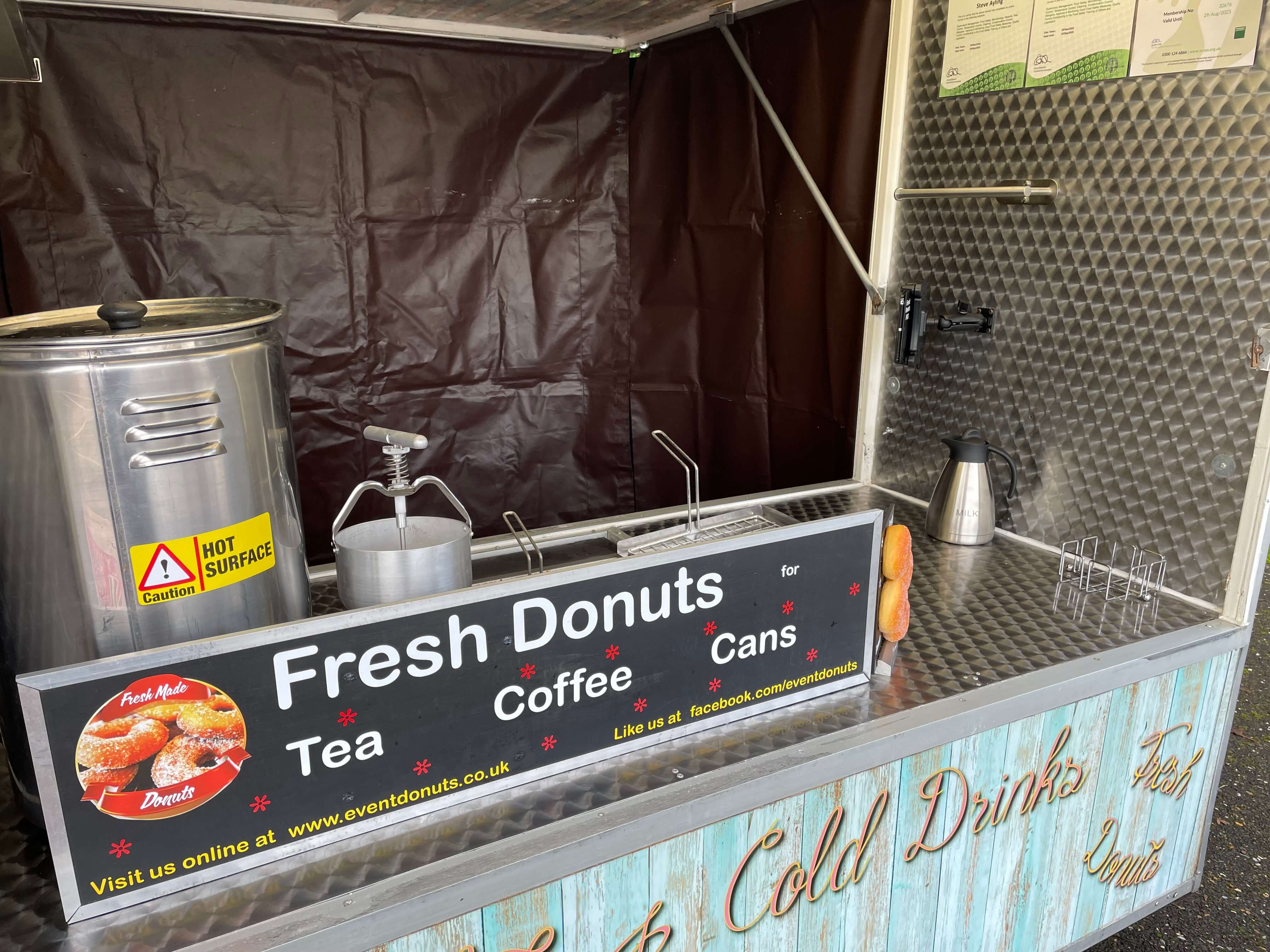 mobile catering doughnuts